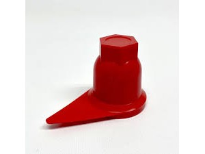 Ковпачок на гайку 32, з вказівником, червоний