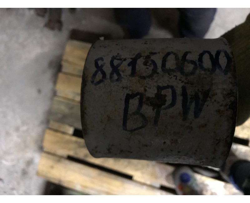 88150600 Ресора 1-лист (гусак) BPW 0508213520 БО (аналог 0508213680)