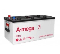 Аккумулятор 225  AMEGA (Ultra) пуск 1400