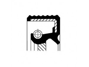 Кільце ущільнююче, колінчатого  валу (вир-во CORTECO)