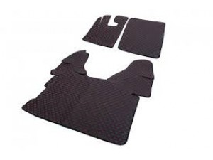 Килим ЕКО шкіра DAF XF105 автомат,чорний