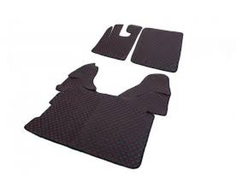 Килим ЕКО шкіра DAF XF105 автомат,чорний