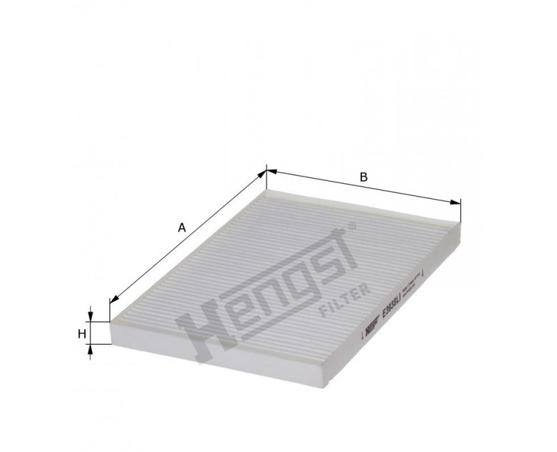 Фильтр салона VOLVO (пр-во HENGST FILTER)