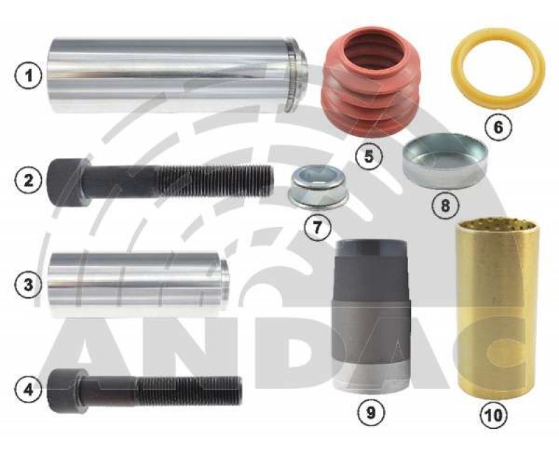 Р/к суппорта KNORR SN6,7 (пр-во Andtech)