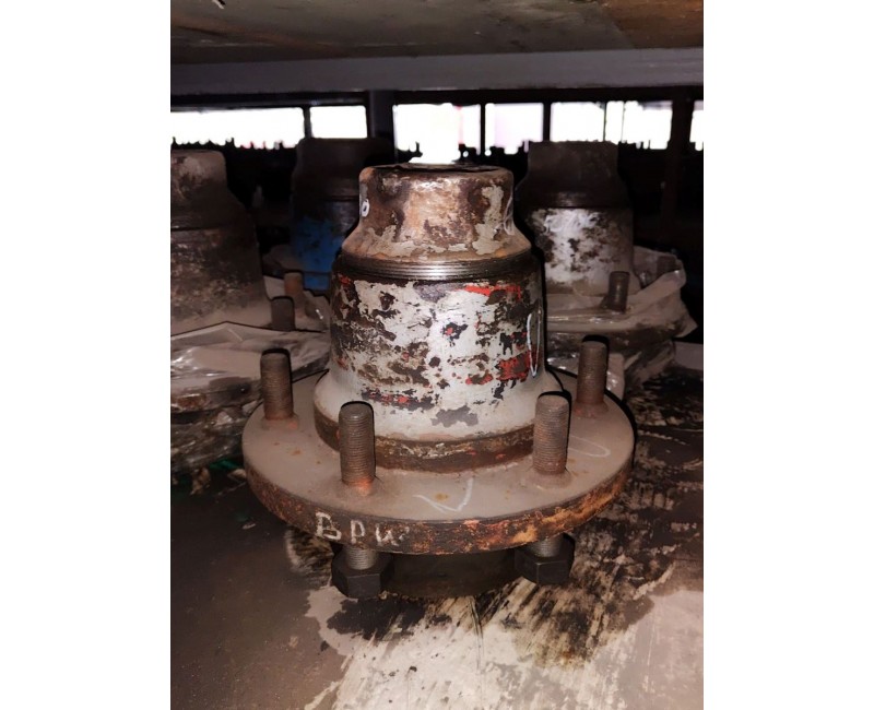 Ступиця BPW ECO 17,5 барабан (6 шпильок під гайку) підшипник 50/80