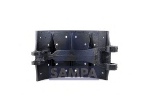 Гальмівні колодки задні 419x220мм RVI KERAX, MAGNUM, PREMIUM (вир-во SAMPA)