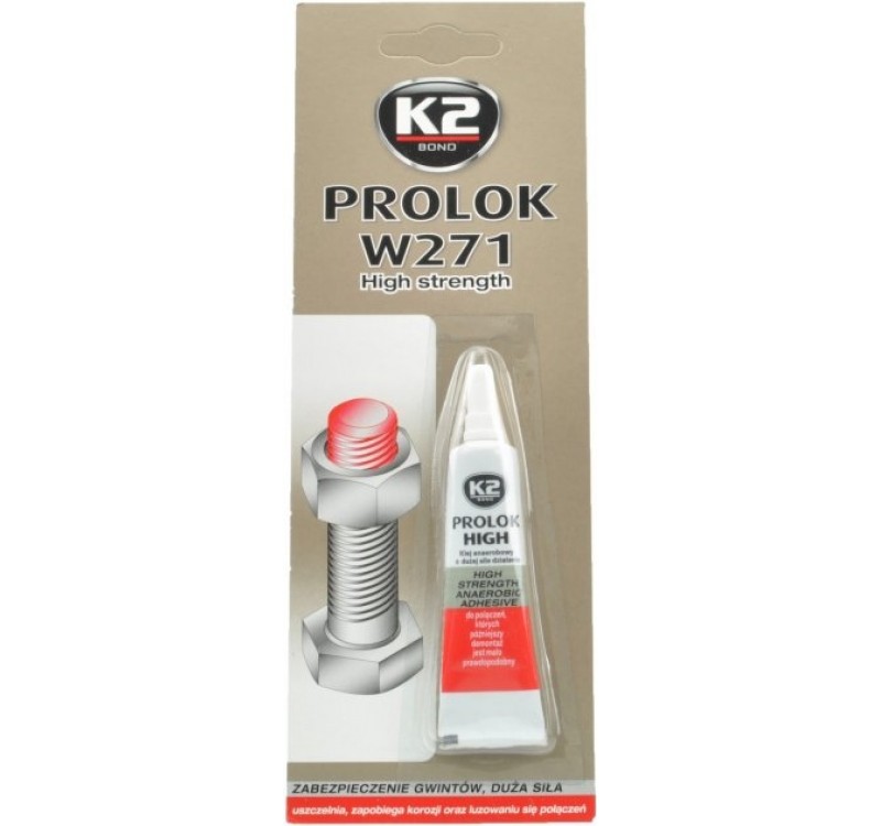 Герметик різьбовий червоний K2 PROLOK 6mg W271