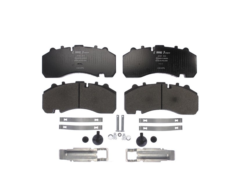 Колодки гальм. диск. (компл. на вісь) BPW SB 4345 (вир-во Contech)