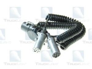 Електричний провід спіральний (подвійний) (вир-во TRUCKLIGHT)