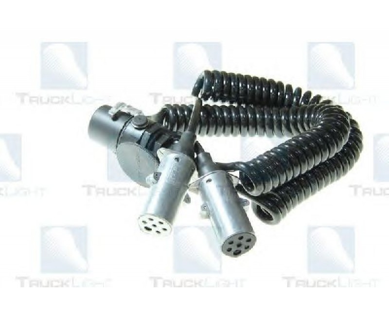 Електричний провід спіральний (подвійний) (вир-во TRUCKLIGHT)