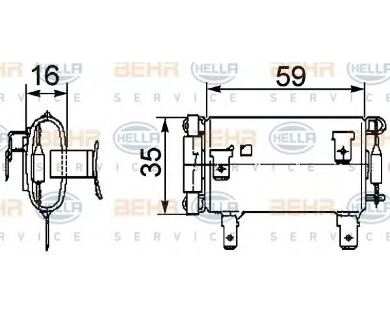 Опір, вентилятора салону