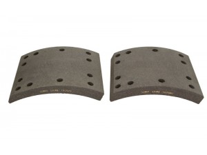 Накладка гальм. (компл. на вісь) 419х178 (Відп.6,35мм) 3-й рем. ROR TA, FRUEHAUF (вир-во Techno Brake)