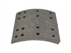 Накладка гальм. (компл. на вісь під 5 заклепку) 419х203 1-й рем. FRUEHAUF,ROR,TRAILOR (вир-во Frasle)