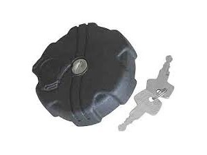 Кришка паливного баку (пластик) RVI, DAF, VOLVO 80мм. (З ключем)