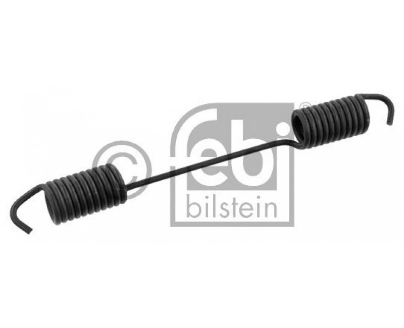 Пружина 245 * 4 * 26 колодки гальм. MAN, MB (вир-во Febi)