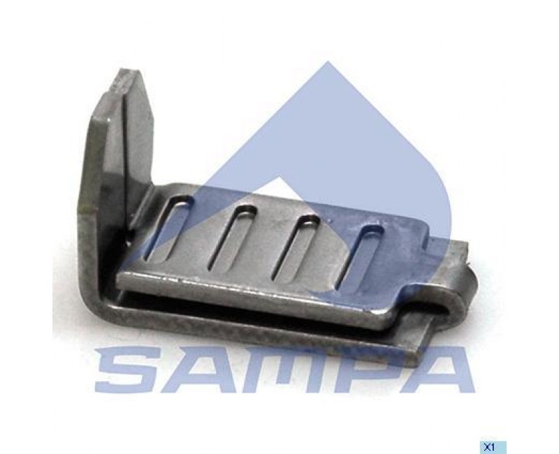 Кріплення диска гальм. (пластина) DAF 19x34, 5x18, 5 (вир-во Auger)