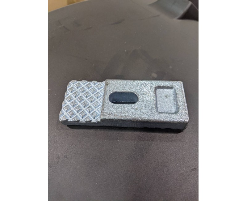 Кронштейн рами причепа, напівпричепа 124/50мм (закладна)