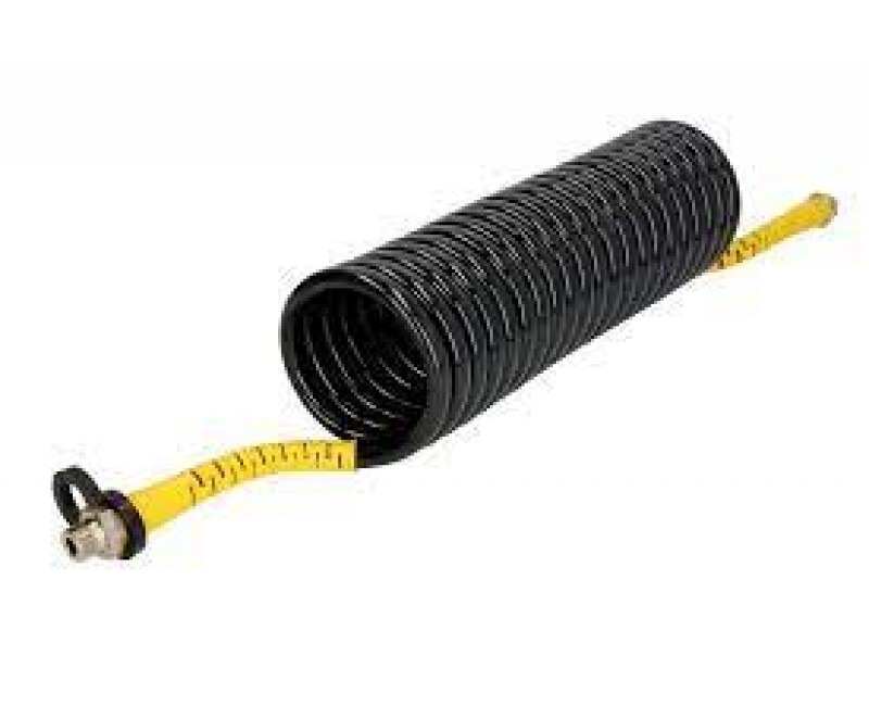Шланг Кручений M16x1.5 (7м-:Жёлтый черный наконечник) пр-во (RIDER) витой