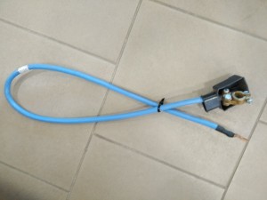 Провід чорний (-) 0,7 м