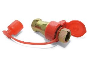 Головка з'єдн. Євро М16х1,5 червона MB, MAN (вир-во RIDER)