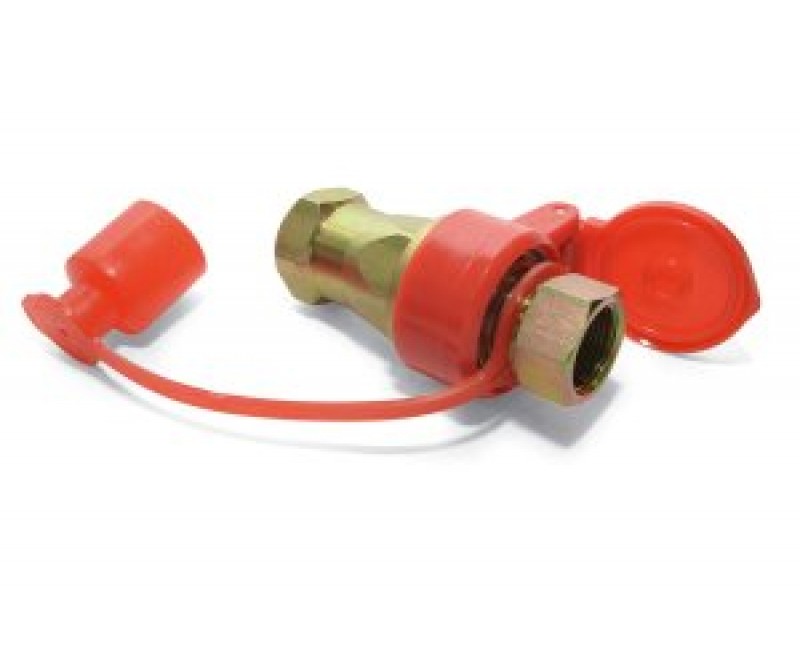 Головка з'єдн. Євро М16х1,5 червона MB, MAN (вир-во RIDER)