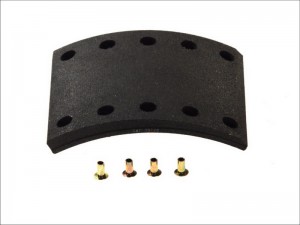 Накладка гальм. (компл. на вісь) 420х180 станд. (вир-во SAF)