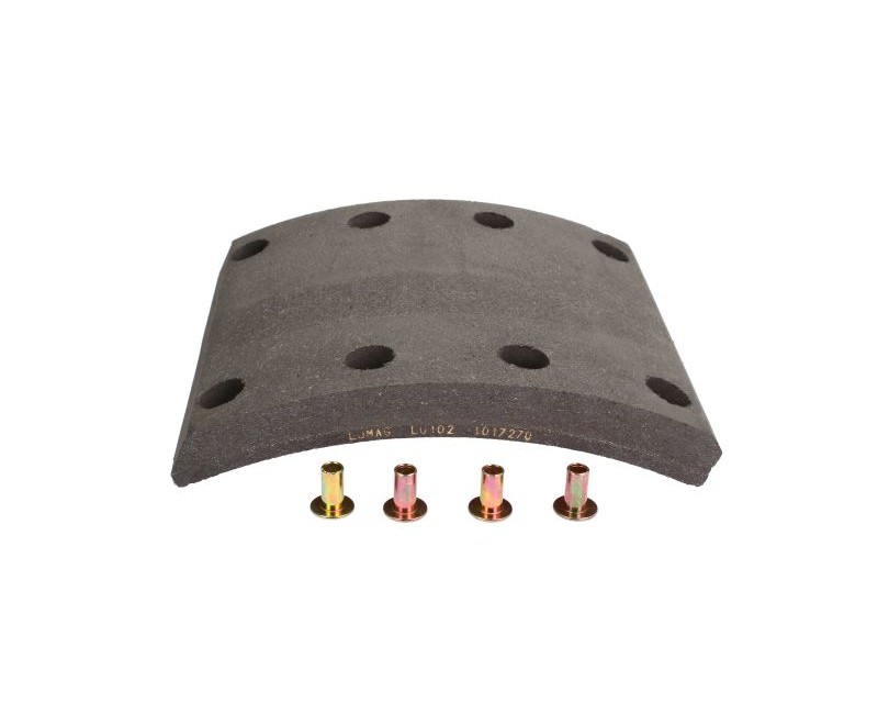 Накладка гальм. (компл. на вісь) 420х177,3 1-й рем. SAF (вир-во Lumag)