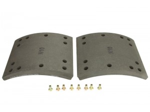 Накладка гальм. (компл. на вісь) 419х177,3 1-й рем. ROR T9000 (вир-во Lumag)