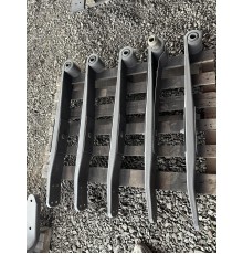 33899100 Полурессора 1лист. WIELTON, MB 48*100*530/459MM о. н. 9463500206, F001A437HR75, F001A037HR7