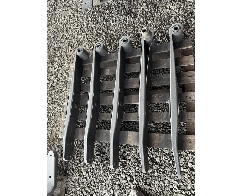 33899100 Напівресори 1лист. WIELTON, MB 48*100*530/459MM о. н. 9463500206, F001A437HR75, F001A037HR7