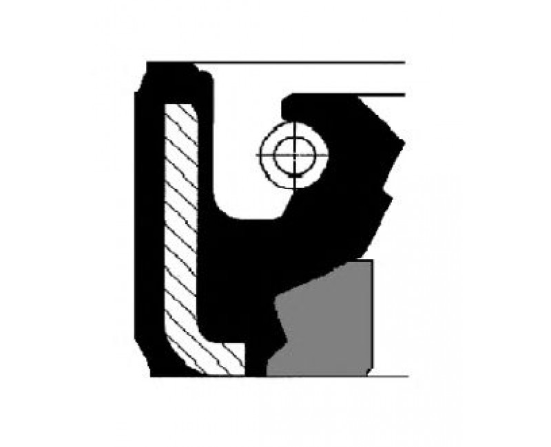 Сальник кермової рейки 26x38x8мм MERCEDES (вир-во CORTECO)