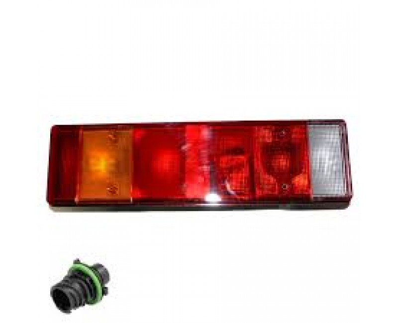 Ліхтар зад. DAF 030 з фішкою та підсвічуванням лівий (AY-FAR)