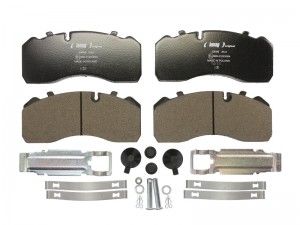 Колодка гальм. диск. (компл. на вісь) BPW, IVECO, SAF (вир-во Contech)