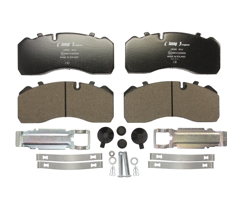 Колодка гальм. диск. (компл. на вісь) BPW, IVECO, SAF (вир-во Contech)