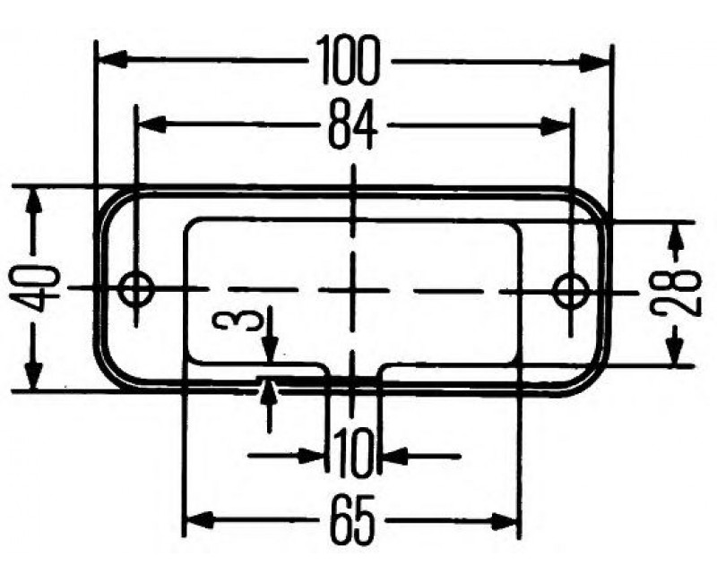 Габаритные огни (пр-во HELLA)