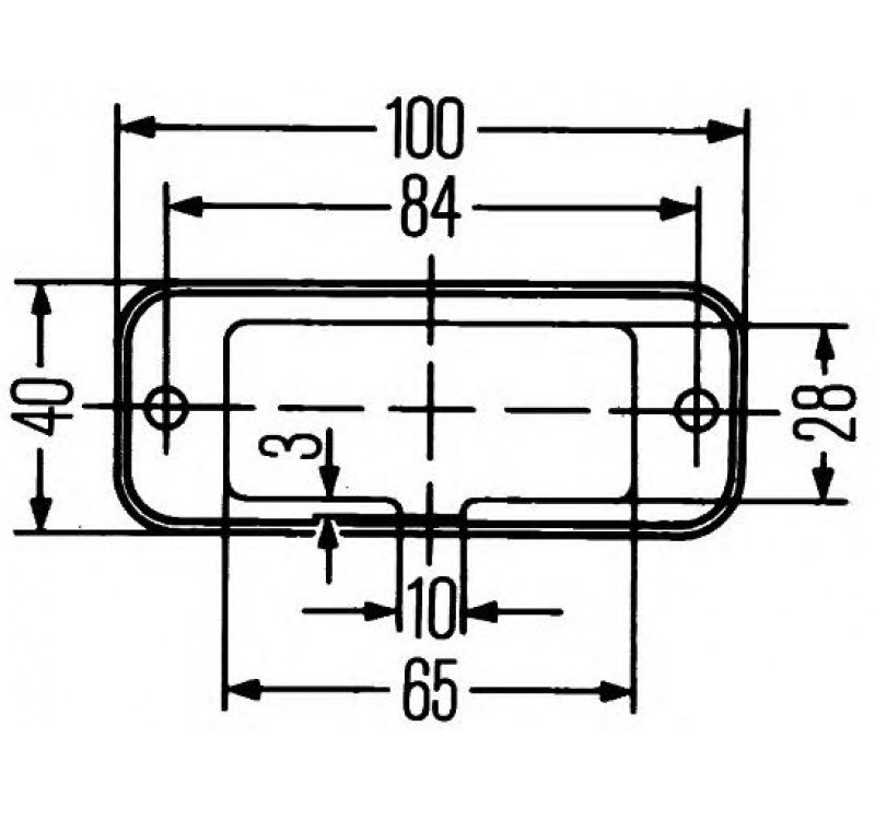 Фонарь на крышу DAF (пр-во HELLA) Фонарь на крышу DAF (пр-во HELLA)