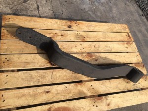 88134800 Ресора 1-лист BPW ліва 3D, 0508213010, F179Z218ZL75