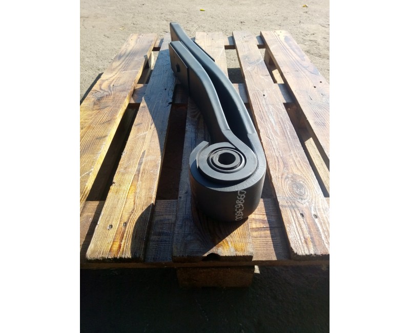 09863600 Рессора Trailor 2-x листова 6506091D БО