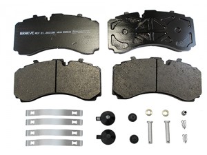 Колодки гальм. диск. (компл. на вісь) SBS2220 (вир-во SAF)