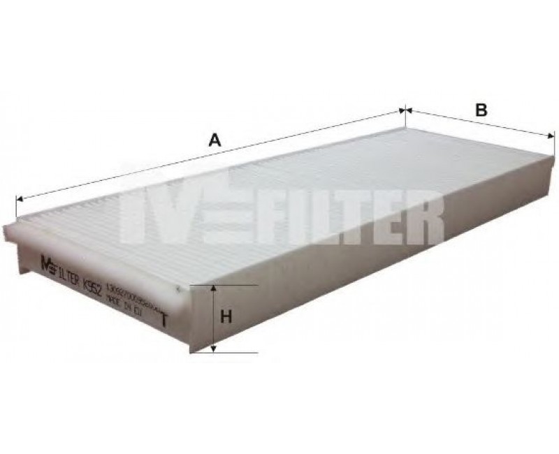 Фільтр салону MB ACTROS (вир-во M-filter)