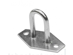 Скоба на тент круглий верх прямокутна