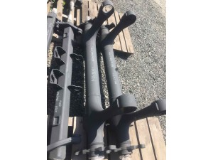 Вісь Mercedes-Benz TE5 Гойдалка лита М14 (загальна 2270, між супортами 1830, ресора колія 1300)