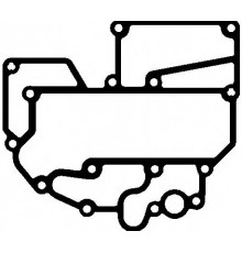 Прокладка масляного радіатора MAN D2066/D2676 LF/LOH/LUH TGA/TGS/TGX (вир-во ELRING)