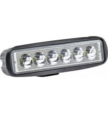 Фара LED дополнительная 12/24V 6х3W 157х42х40 (пр-во TEMPEST)