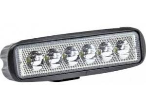 Фара LED додаткова 12/24V 6х3W 157х42х40 (вир-во TEMPEST)
