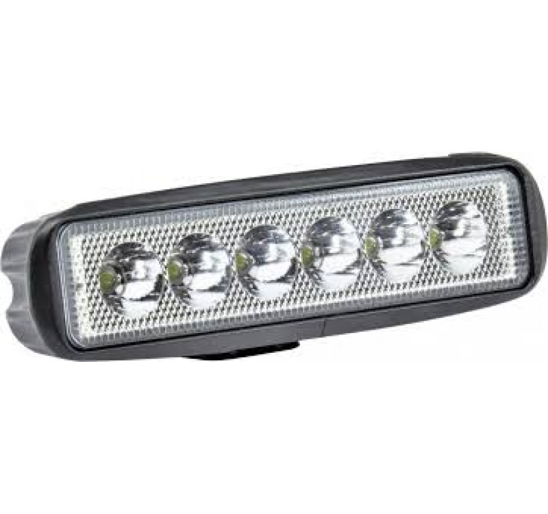 Фара LED дополнительная 12/24V 6х3W 157х42х40 (пр-во TEMPEST)