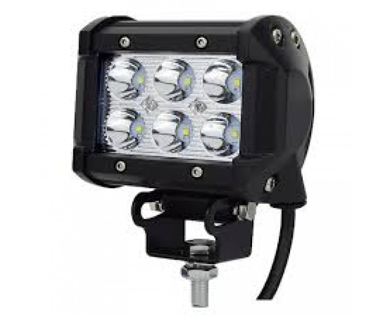 Фара LED дополнительная 12/24V 6х3W 97х80х62 (пр-во TEMPEST)