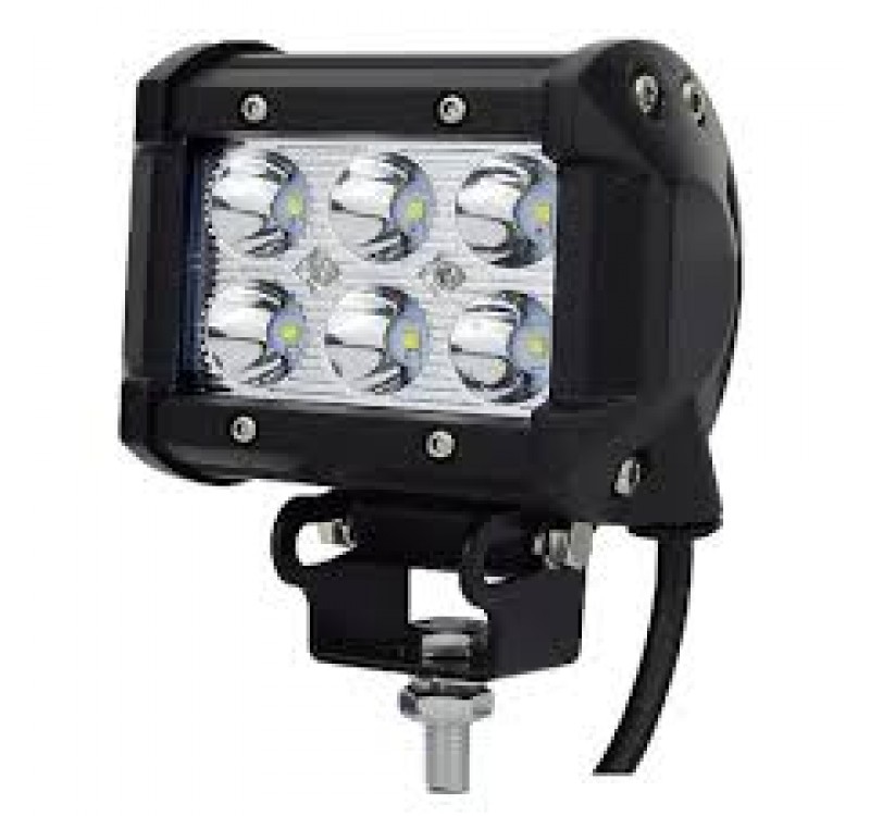 Фара LED дополнительная 12/24V 6х3W 97х80х62 (пр-во TEMPEST)