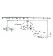 26610300 Полурессора SCHMITZ CARGOBULL о.н. 017456, 1103482 БУ