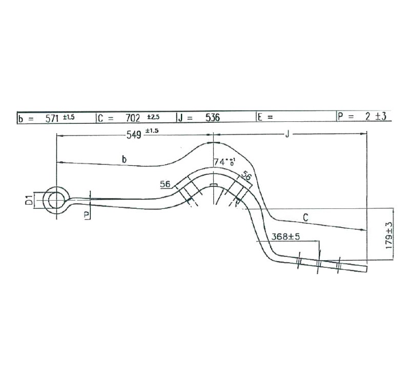 26610300 Полурессора SCHMITZ CARGOBULL о.н. 017456, 1103482 БУ